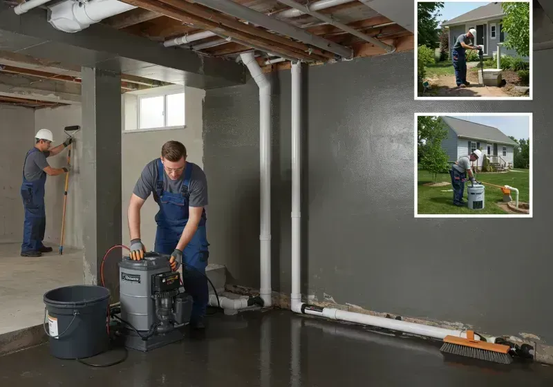 Basement Waterproofing and Flood Prevention process in Thayer, MO